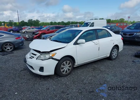 2011 Toyota Corolla Le из США, поврежденный, VIN 2T1BU4EE8BC709924